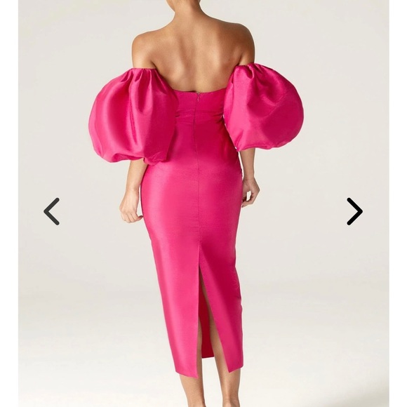 Hot pink dress - Picture 4 of 4